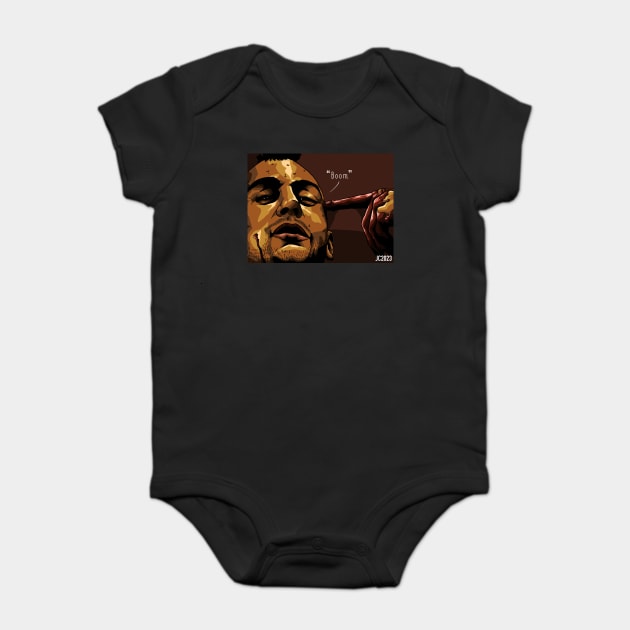 Robert DeNiro "Taxi Driver" portrait (digital) Baby Bodysuit by StagArtStudios